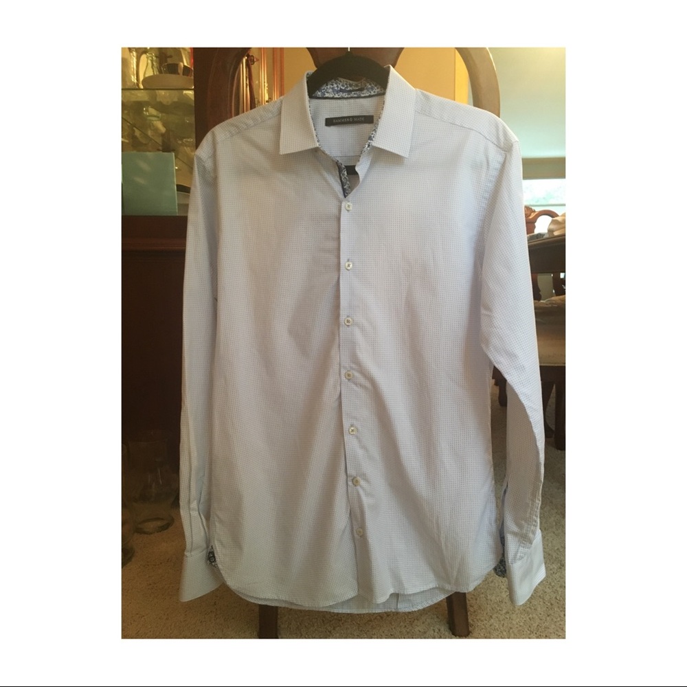 Hammermade men’s dress shirt size 38x15